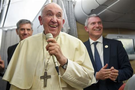 Pope Francis press conference